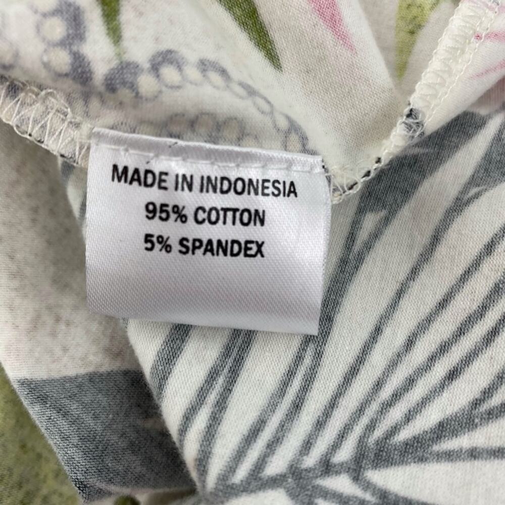 Joyous & Free Tropical Floral Print Sleeveless‎ Mini Dress Women's Size S - Picture 7 of 8